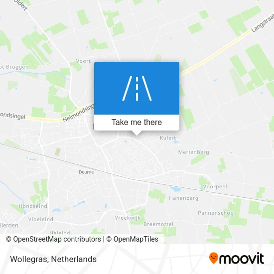 Wollegras map