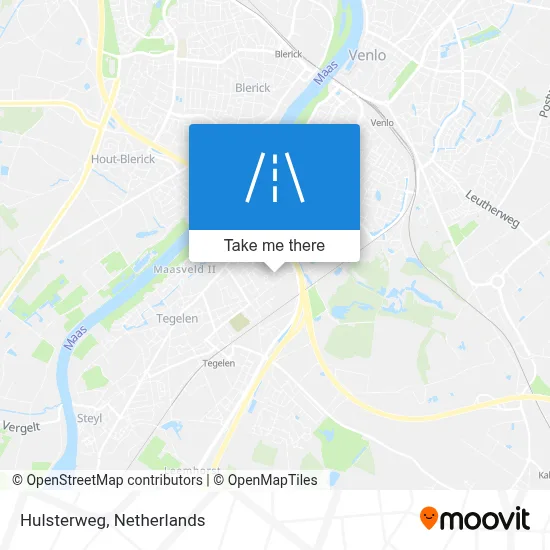 Hulsterweg map