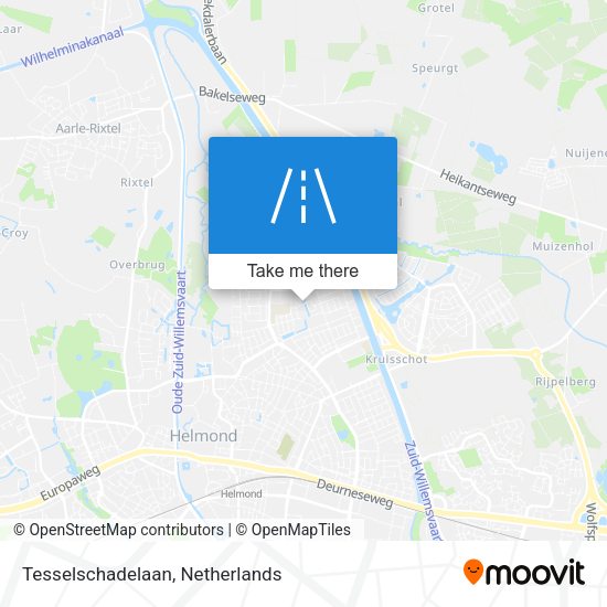 Tesselschadelaan map