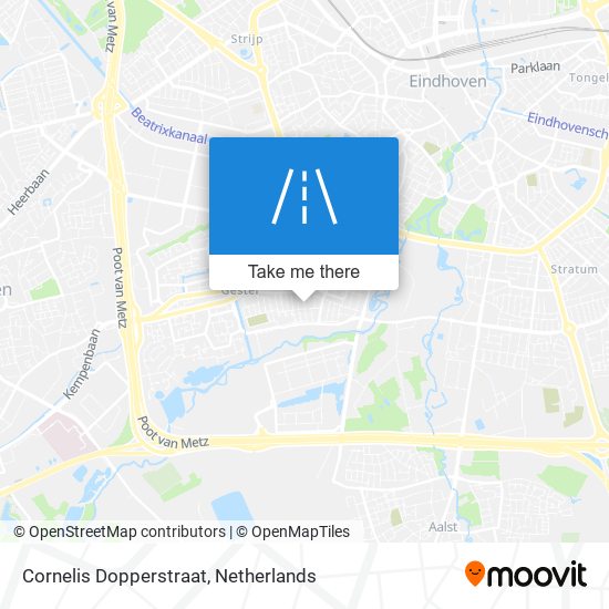 Cornelis Dopperstraat map