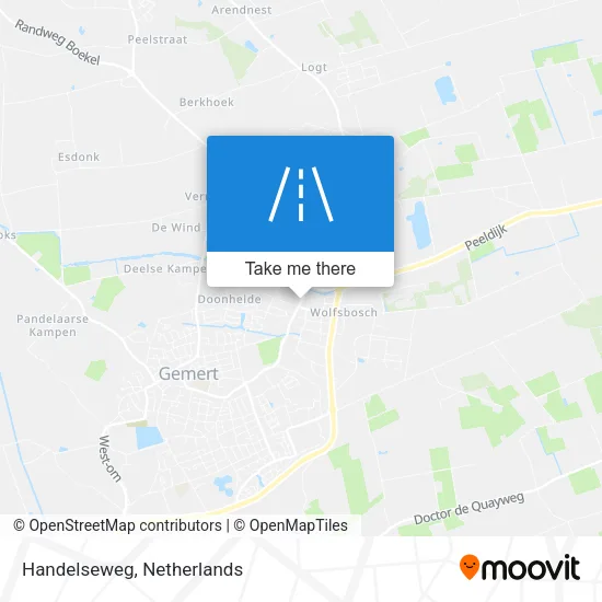 Handelseweg map