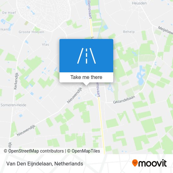 Van Den Eijndelaan map