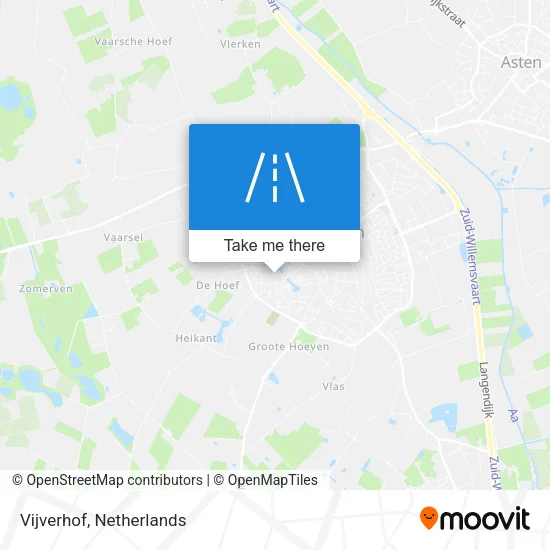 Vijverhof Karte