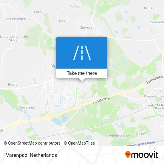 Varenpad map
