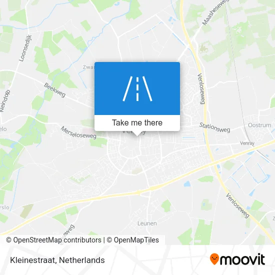 Kleinestraat map