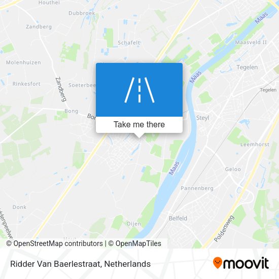 Ridder Van Baerlestraat map