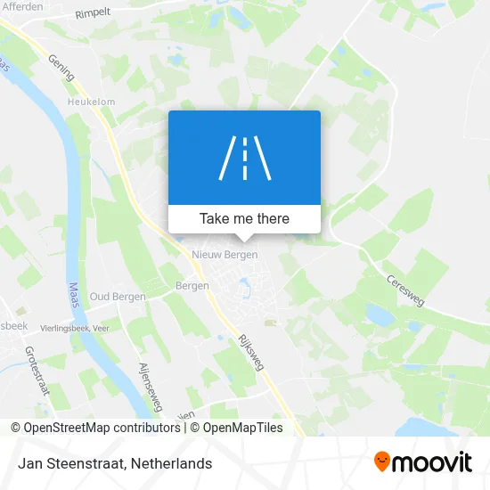 Jan Steenstraat map