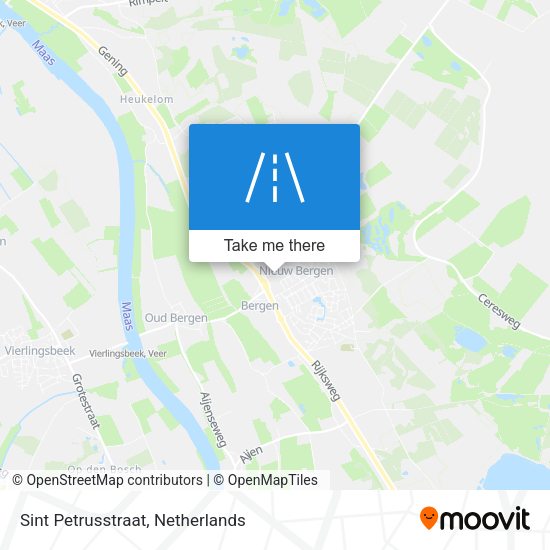 Sint Petrusstraat map