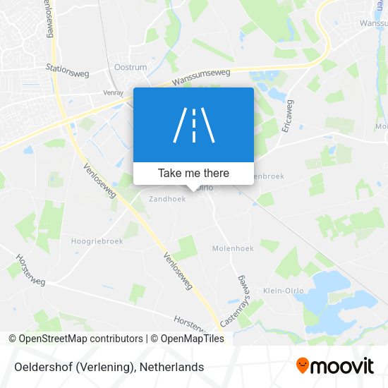 Oeldershof (Verlening) map