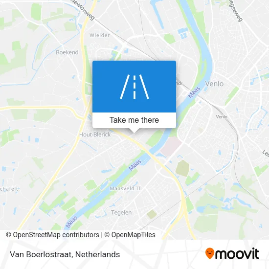 Van Boerlostraat map