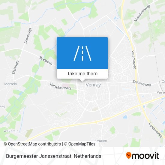 Burgemeester Janssenstraat map
