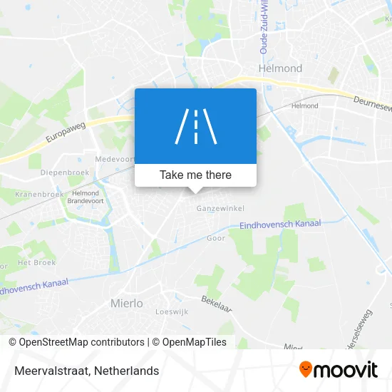 Meervalstraat map