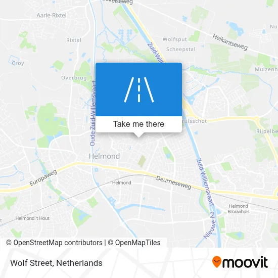 Wolfstraat map