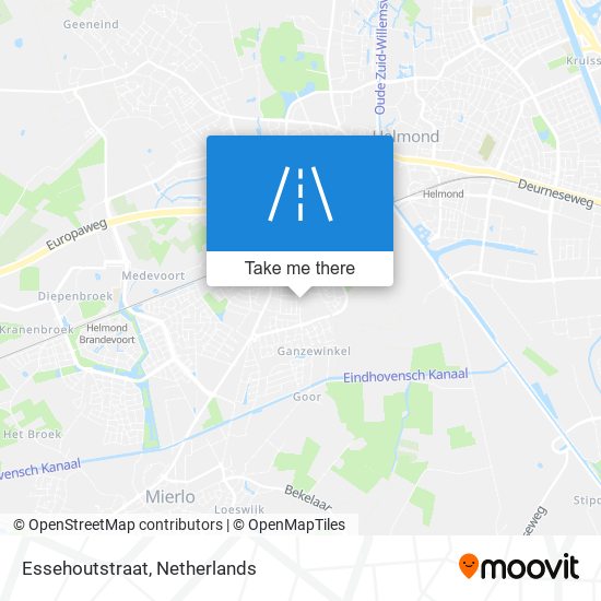 Essehoutstraat map