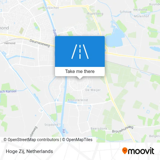 Hoge Zij map