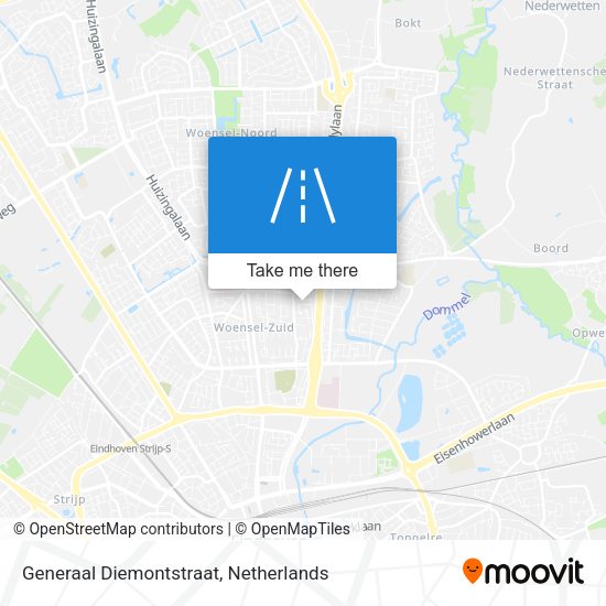 Generaal Diemontstraat map