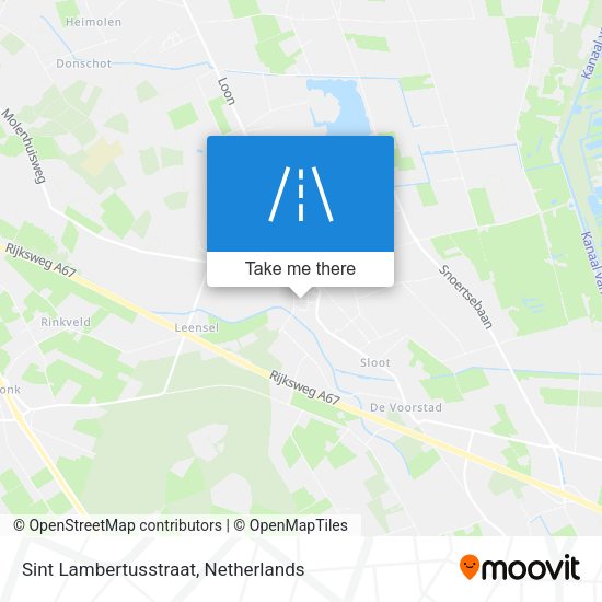 Sint Lambertusstraat map