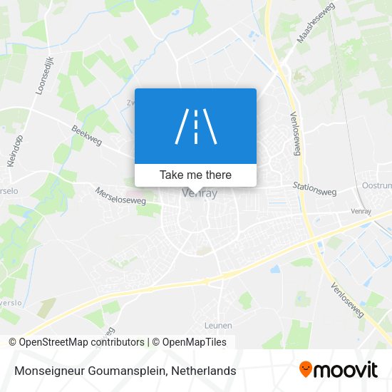 Monseigneur Goumansplein map