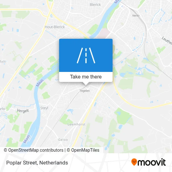 Populierstraat map