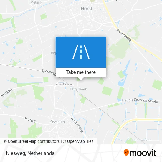 Niesweg map