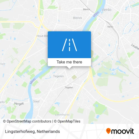 Lingsterhofweg map