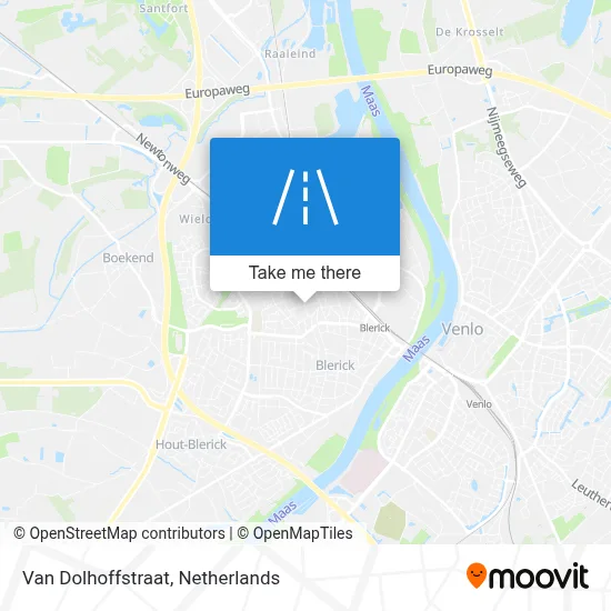 Van Dolhoffstraat map