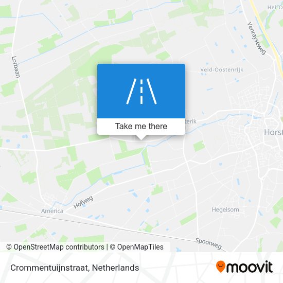 Crommentuijnstraat map