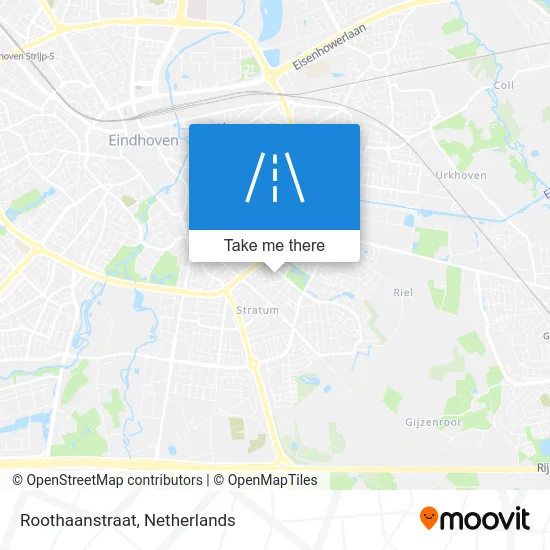 Roothaanstraat map