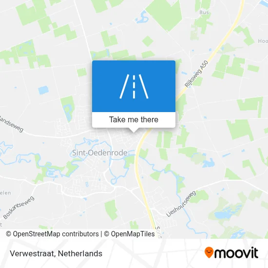 Verwestraat map
