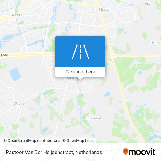 Pastoor Van Der Heijdenstraat map