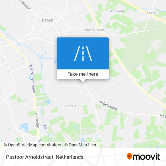 Pastoor Arnoldstraat map