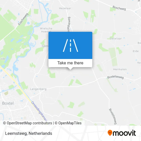 Leemsteeg map