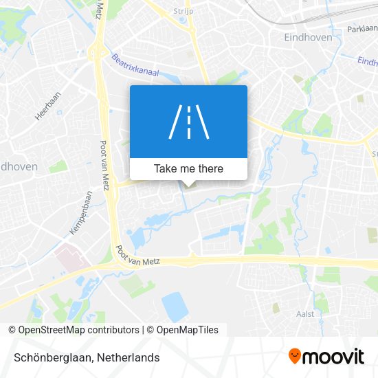 Schönberglaan map
