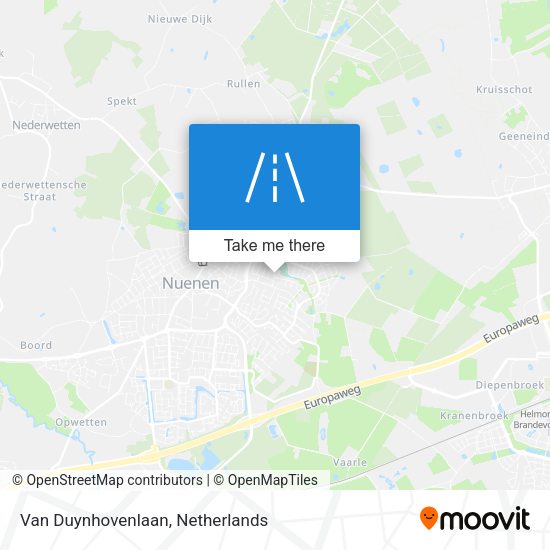 Van Duynhovenlaan map