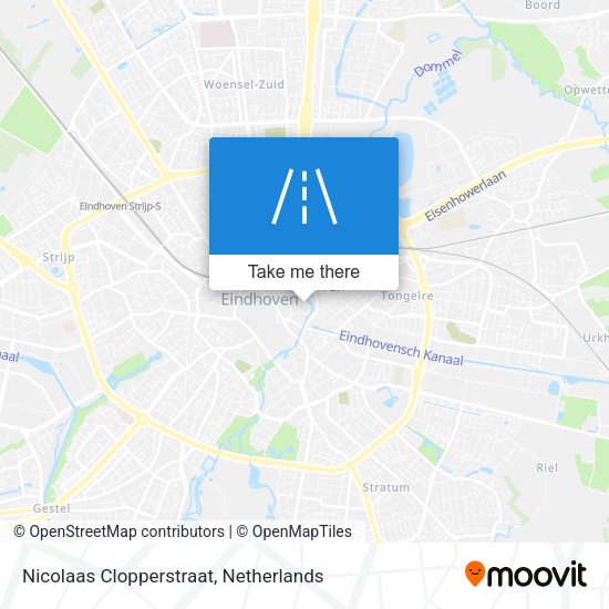 Nicolaas Clopperstraat map