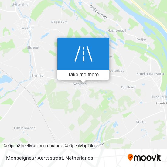 Monseigneur Aertsstraat map