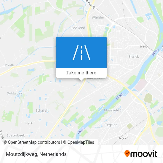 Moutzdijkweg map