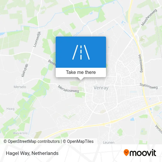Hagelweg map