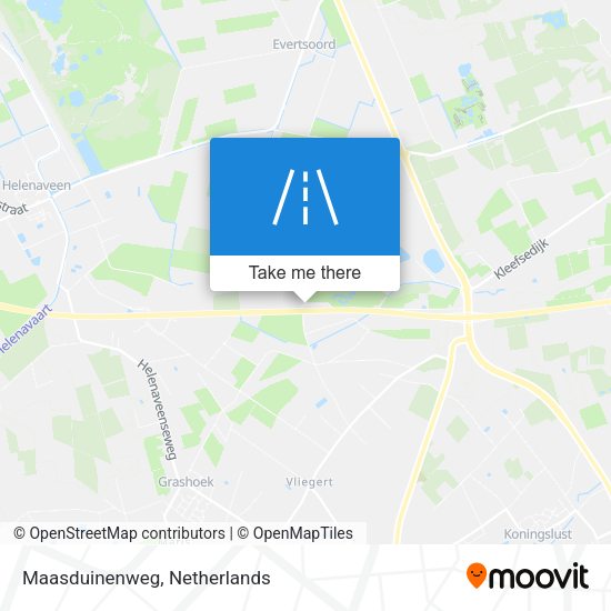 Maasduinenweg map