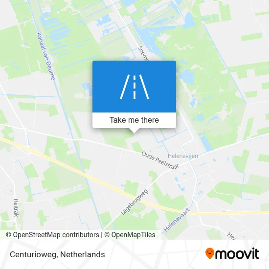 Centurioweg map