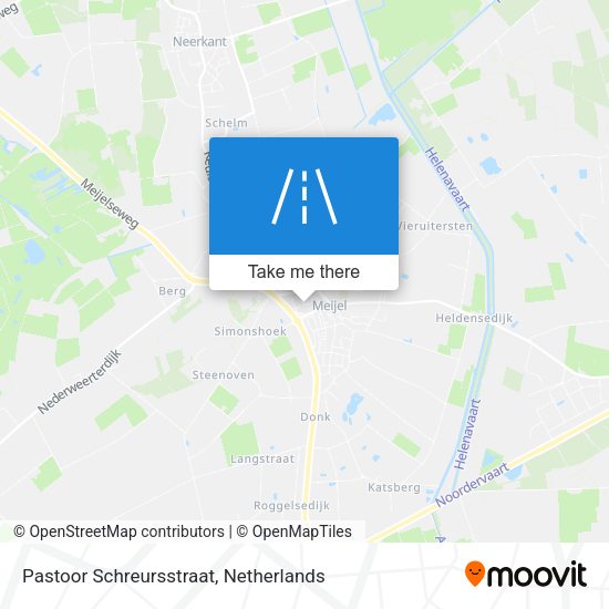 Pastoor Schreursstraat map