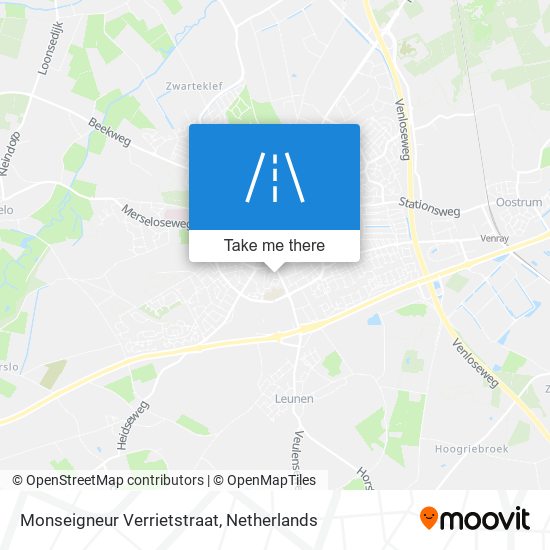 Monseigneur Verrietstraat map