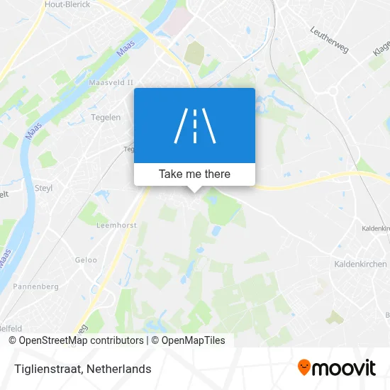 Tiglienstraat map