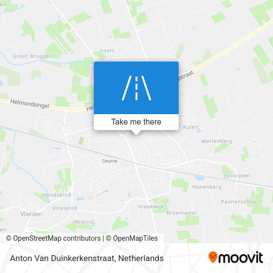 Anton Van Duinkerkenstraat map
