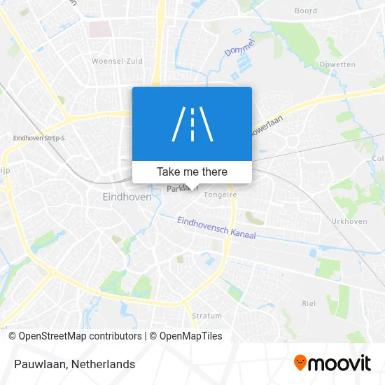 Pauwlaan map
