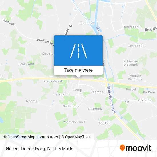Groenebeemdweg map