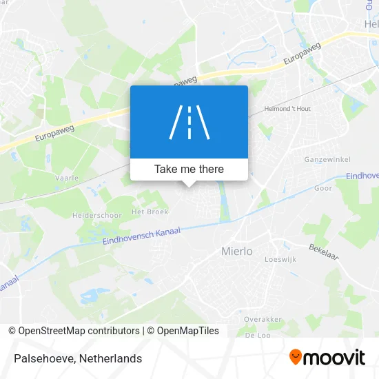 Palsehoeve map