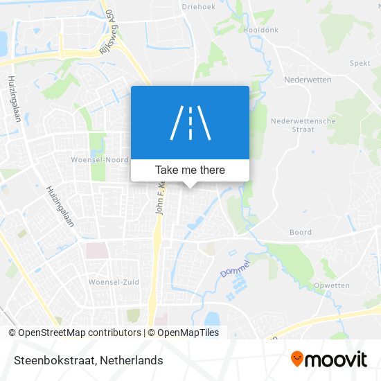 Steenbokstraat map