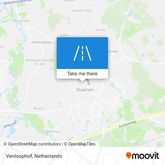 Venloophof map