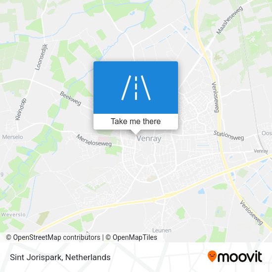 Sint Jorispark map